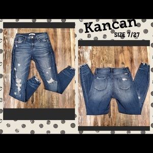 Kancan Distressed Skinny Jeans 7/27